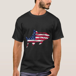Visshirt voor mannen t-shirt