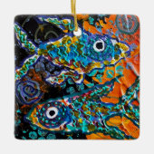 Vissiervis Keramisch Ornament (Voorkant)