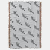 Visskelet Deken (Voorkant Verticaal)