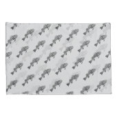 Visskelet Kussensloop (Achterkant-Rechts)