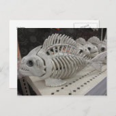 Visskeleton Briefkaart (Voorkant / Achterkant)