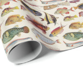 Vissoorten Cadeaupapier (Rol Hoek)