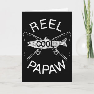 Visspoel Cool Papaw Papa Vader Cadeau Vaderdag Kaart