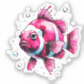 Vissticker Sticker (Voorkant)