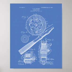 Vist 1906 Patent Art Blueprint Poster