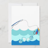 Vist 1st Birthday Boy O-fish-ally Kaart (Achterkant)