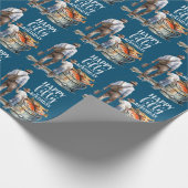 Vist 50th Verjaardag vader en zoon Cadeaupapier (Hoek)