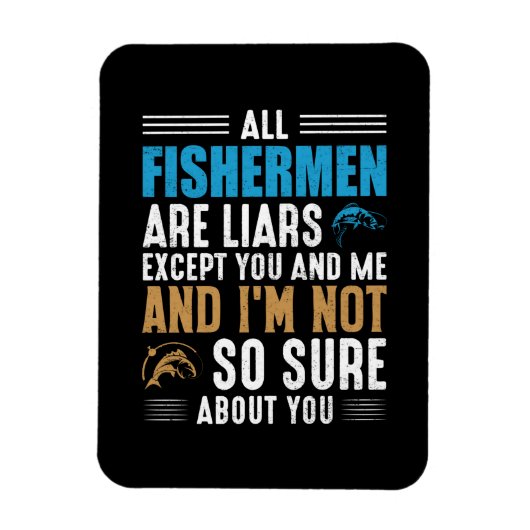 Vist Art All Fisherman Magneet (Verticaal)