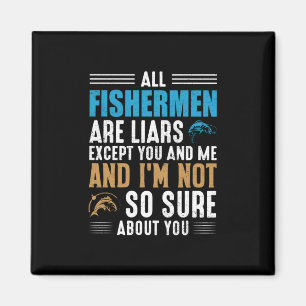 Vist Art All Fisherman Magneet