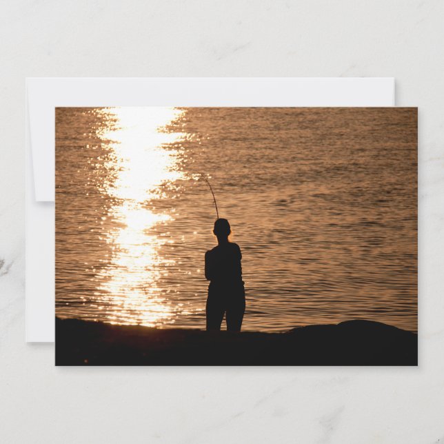 Vist bij zonsondergang (Voorkant)