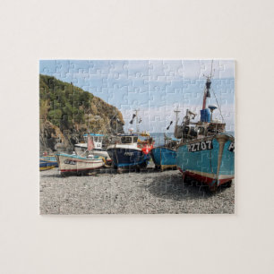 Vist Boats Cadgwith Cornwall England Legpuzzel