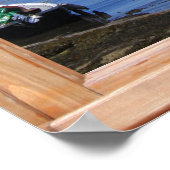 Vist Boats - Faux-venstereffect Poster (Hoek)