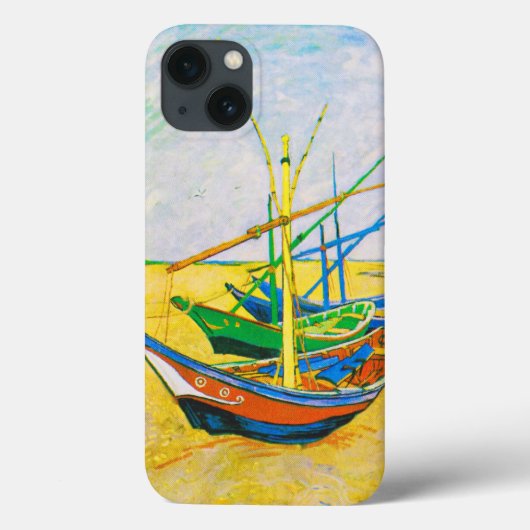 Vist Boats op het strand bij Saintes-Maries  Case-Mate iPhone Case (Achterkant)