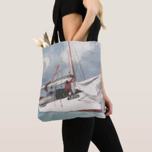 Vist Boats, sleutelwesten Draagtas