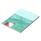 Vist Bobber in water Notitieblok (Gedraaid)