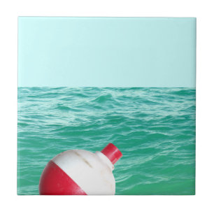 Vist Bobber in water Tegeltje