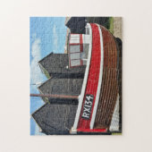 Vist boten bij Hastings Sussex Legpuzzel (Verticaal)