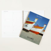 Vist boten op Algarve's Beach Foto Planner (Display)