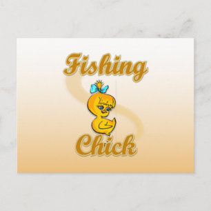 Vist Chick Briefkaart