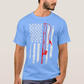 Vist Clothes American Flag Bass Vist T-shirt