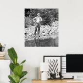 Vist de Catskills, jaren 1890 Poster (Thuiskantoor)