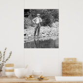 Vist de Catskills, jaren 1890 Poster (Keuken)