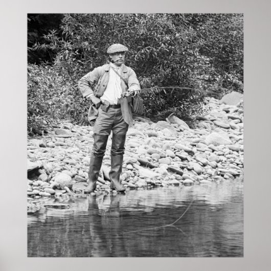 Vist de Catskills, jaren 1890 Poster (Voorkant)