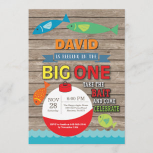 Vist de eerste uitnodiging van de verjaardag Big O