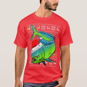 Vist de Kerstman met de sinterklaas van Ugly Mahi T-shirt