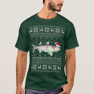 Vist de Kerstman met de Ugly Mullet Fish Chris T-shirt