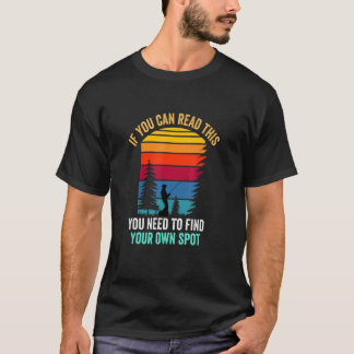 Vist de visvisserij  Retro als je kunt T-shirt