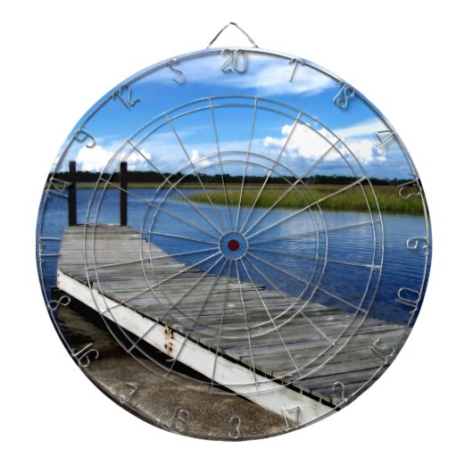 Vist Dockfoto Dartbord (Voorkant)