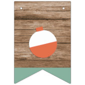 Vist een Baby shower Vlaggetjes (Derde vlag)