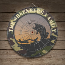 Vist en Camo Dartboard