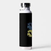 Vist Fish Hook Retro Waterfles (Rechts)