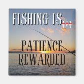 Vist... Geduld beloond Magneet (Voorkant)