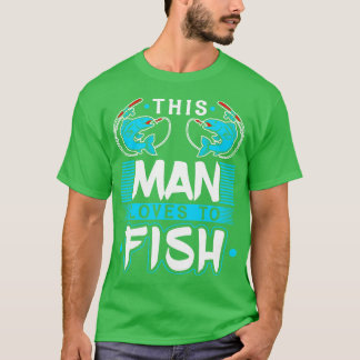 Vist Gifts Boyfriend Vissers Papa Dit Man Lov T-shirt