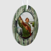 Vist GROOTSTE VANGST 2 Foto Ornament (voorkant)