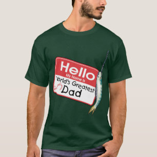 Vist, Hallo mijn naam is T-shirt