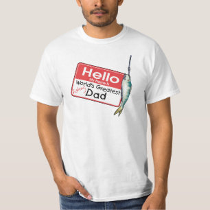 Vist, Hallo mijn naam is T-shirt