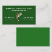 Vist het Visitekaartje voor de Guide-service (Voorkant / Achterkant)