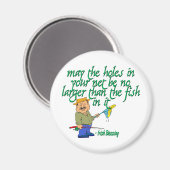 Vist Irish Blessing Magneet (Voorkant / Achterkant)