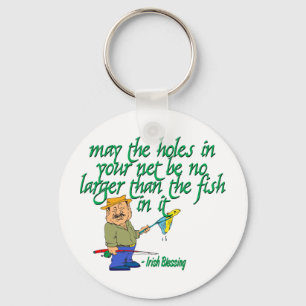 Vist Irish Blessing Sleutelhanger