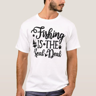 Vist is de echte deal t-shirt