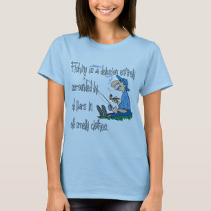 Vist is een waanvoorstelling t-shirt