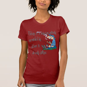 Vist is een waanvoorstelling t-shirt