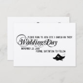 Vist liefhebbers Great Catch Save the Date (Voorkant / Achterkant)