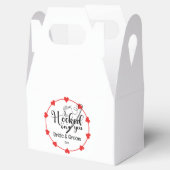 Vist liefhebbers Haak op je Bruiloft Bedankdoosjes (Geopend)