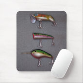 Vist Lures Mousepad Muismat (Met muis)