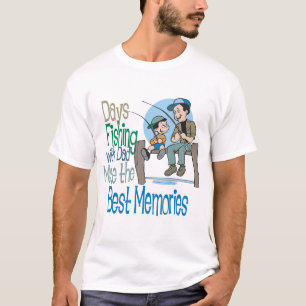 Vist met Vaderdag van papa shirt